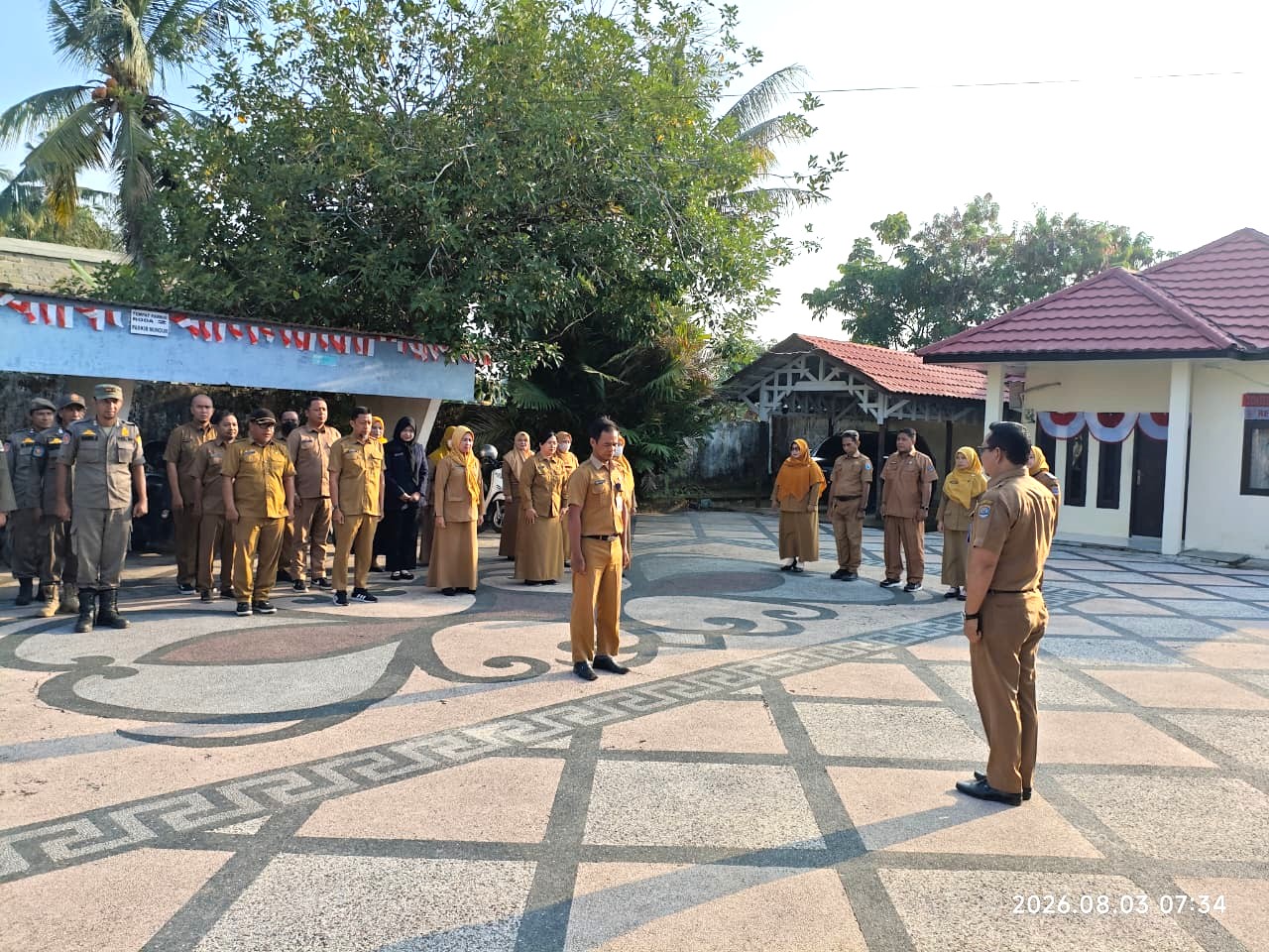 Apel Pagi Di Lingkungan Kecamatan Tarakan Utara (Minggu I, Agustus 2026)